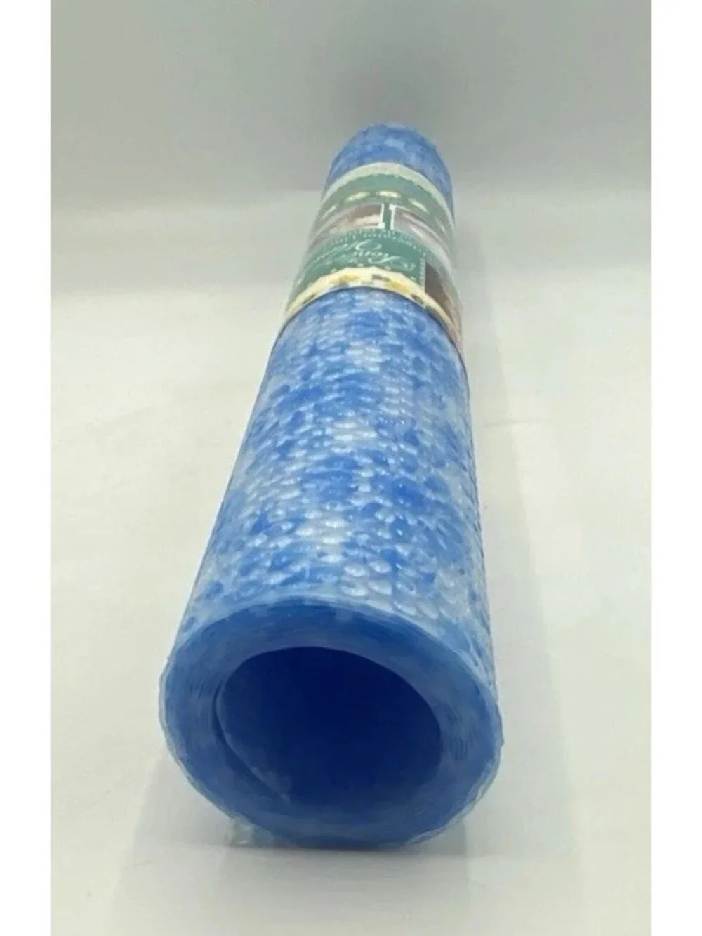 Pioneer Woman Refrigerator Shelf Liner Blue Floral Burst Pattern 15 In x 6 Ft